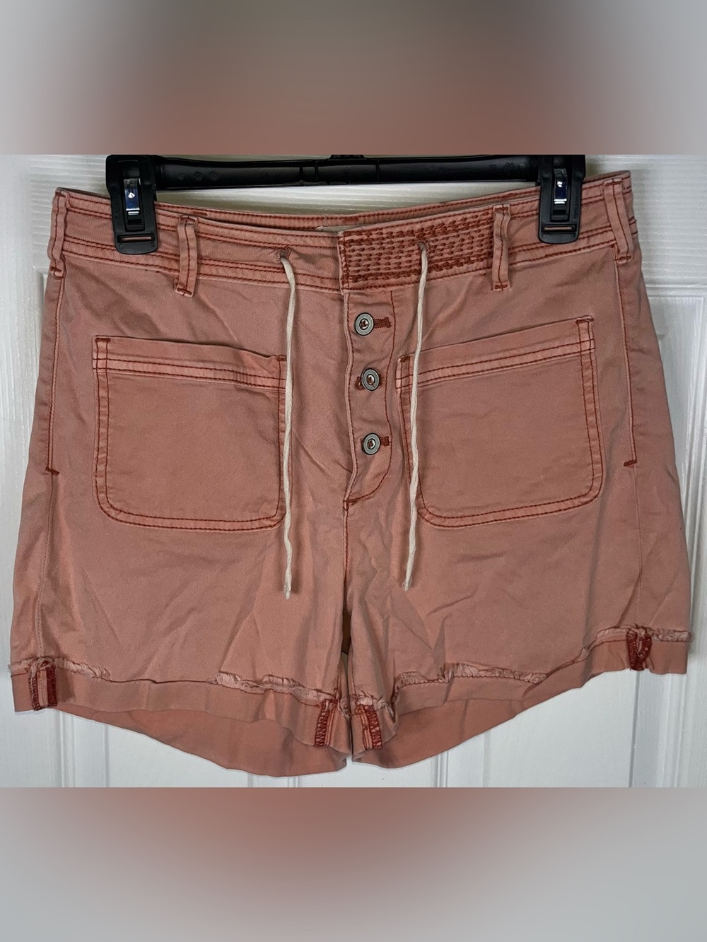 Women’s Chino by Anthropologie High Rise Shorts Size 27 Button Fly